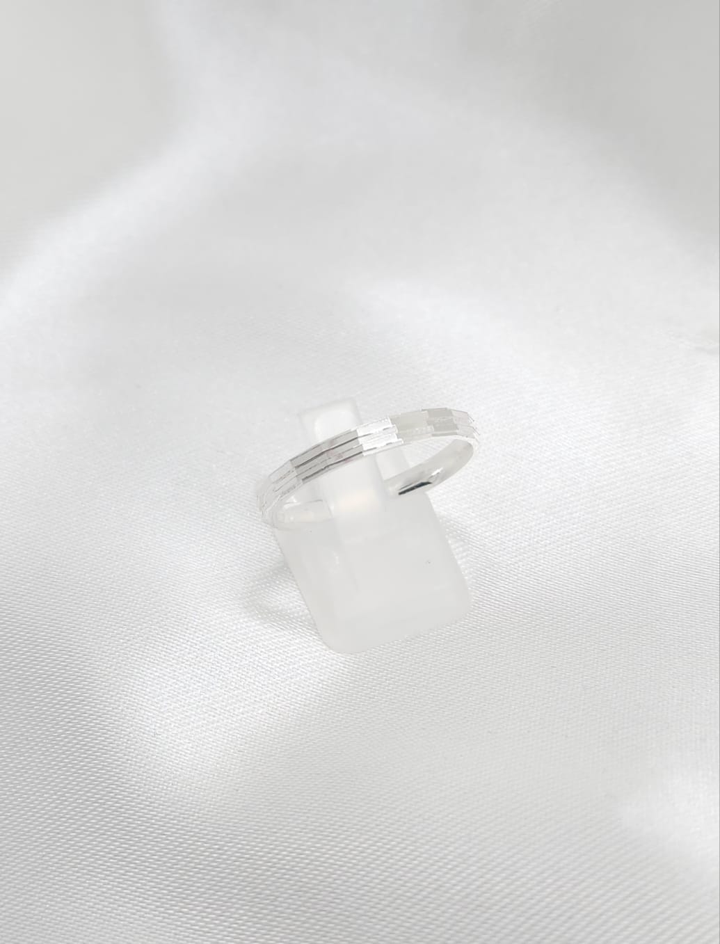 Anillo Argolla Diseño 3mm Grosor P.925