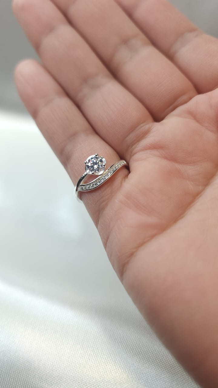 Anillo Dama Diseño Flor