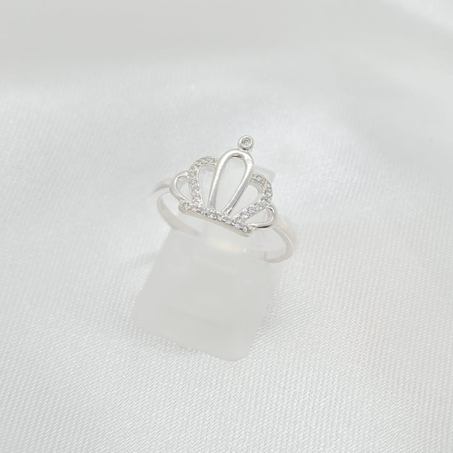 Anillo Dama Diseño Corona
