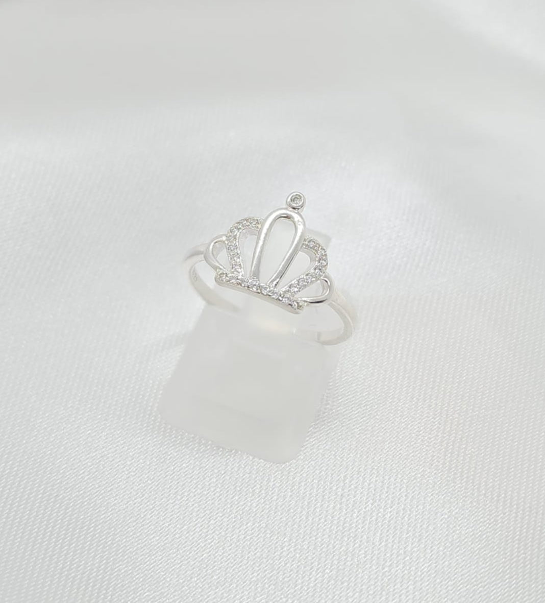 Anillo Dama Diseño Corona