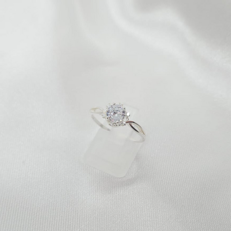 Anillo Dama Diseño circón