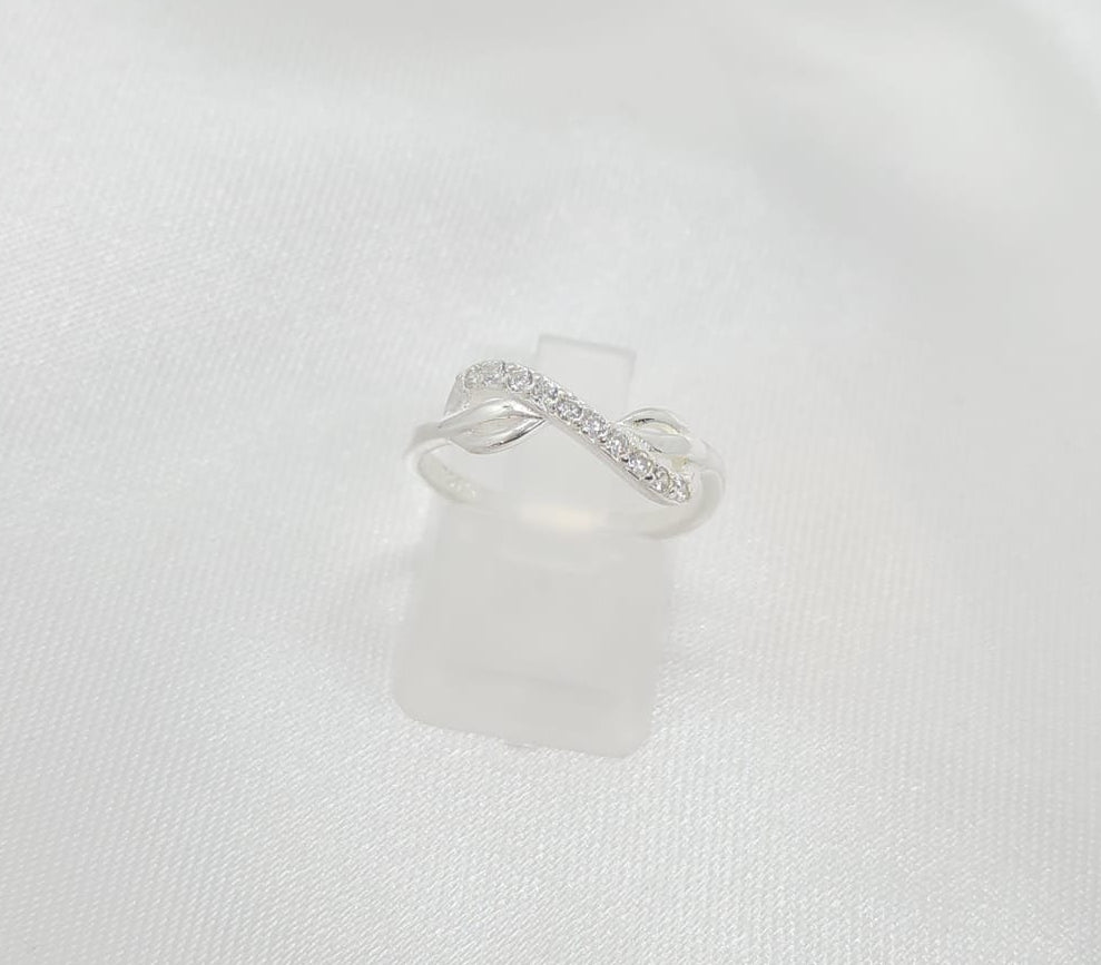 Anillo Dama Diseño Infinito Clásico