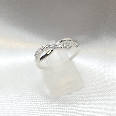 Anillo Dama Diseño Infinito