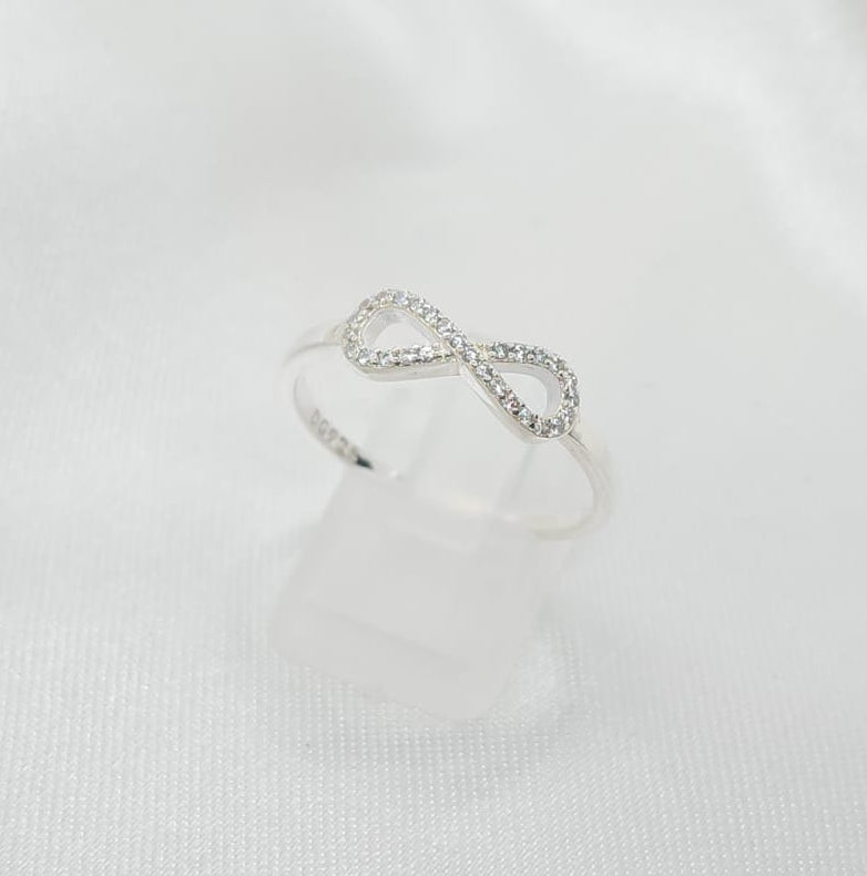 Anillo Dama Diseño Infinito