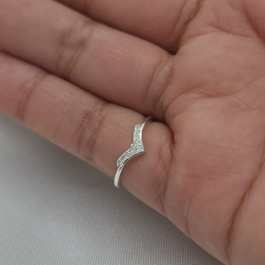 Anillo Dama Diseño Tiara