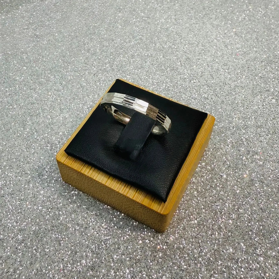 Anillo Argolla Diseño 3mm Grosor Plata 925