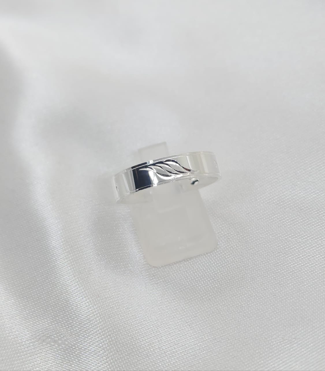 Anillo Argolla Diseño 5mm Grosor Plata 925