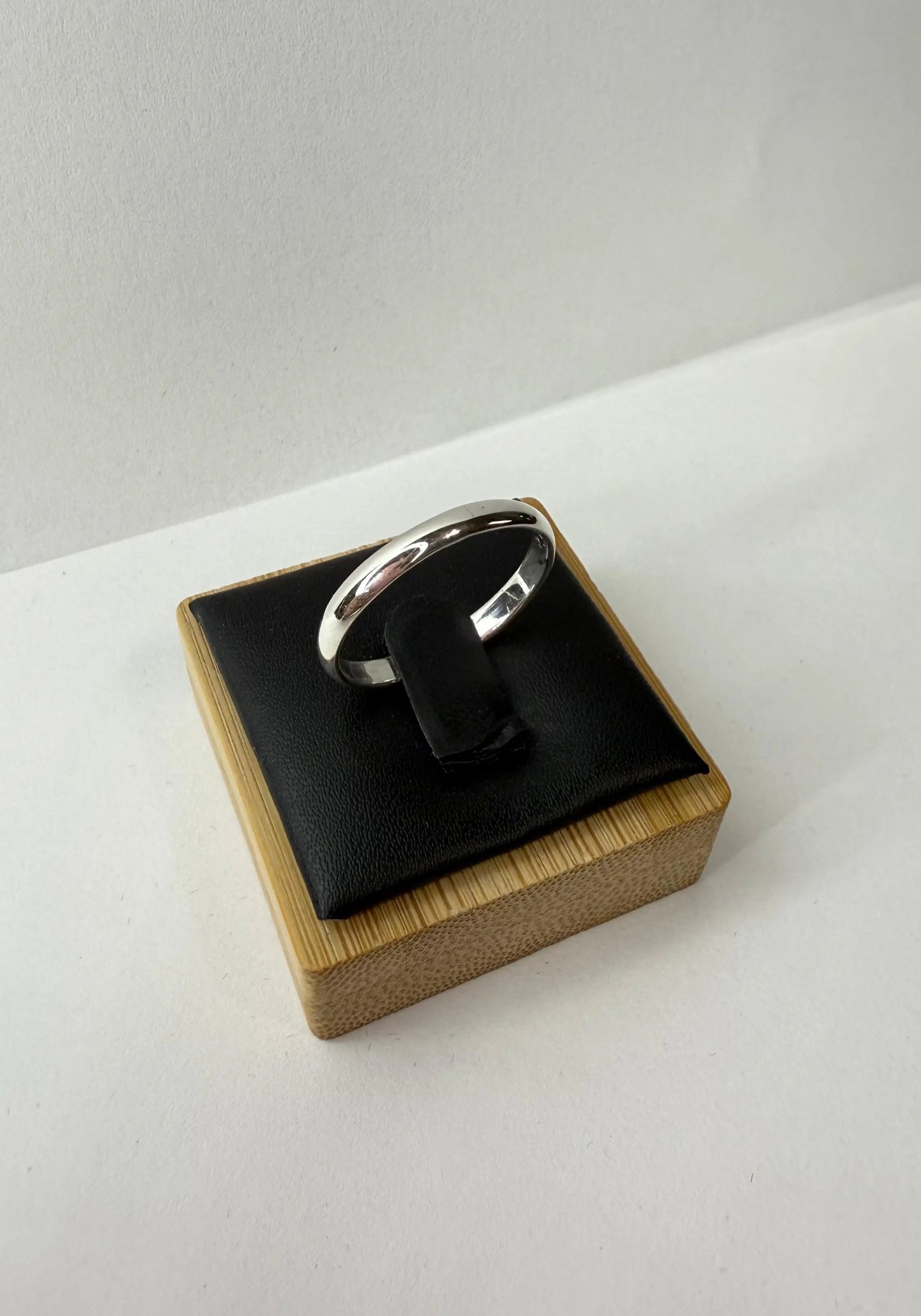 Anillo Argolla Diseño Liso 3mm Grosor