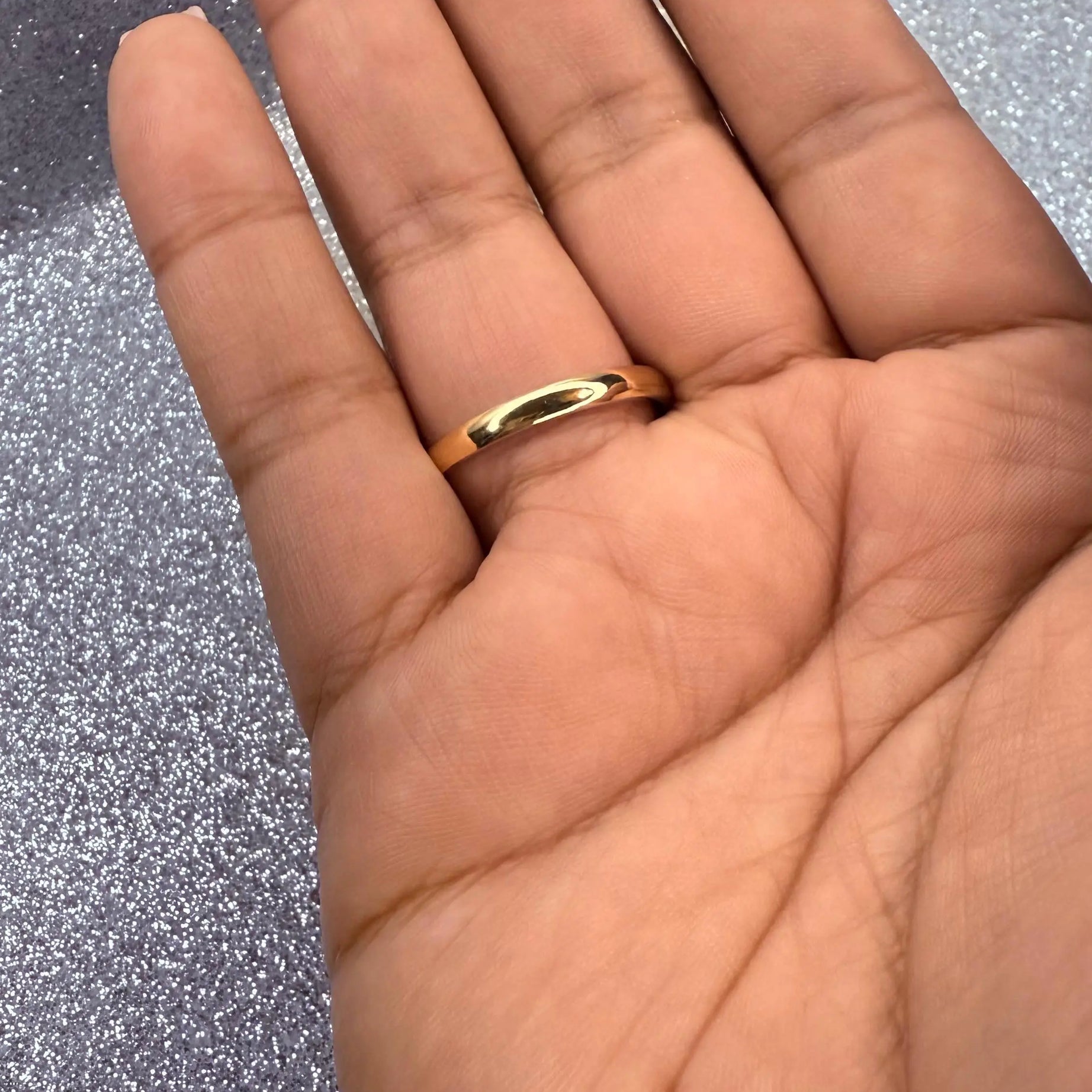 Anillo Argolla Diseño Liso 3mm