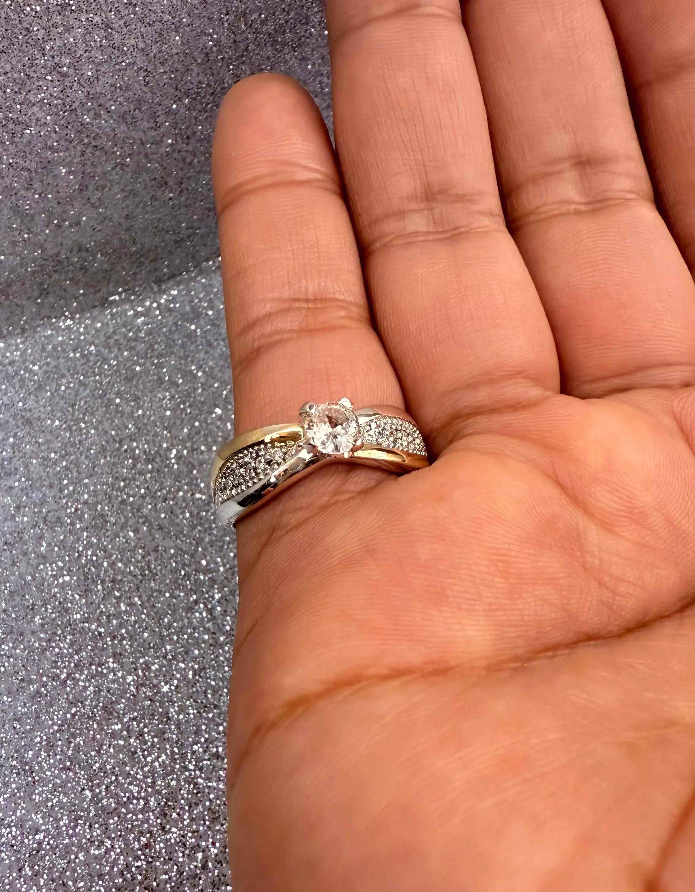 Anillo Dama Diseño Circón con Microcircones