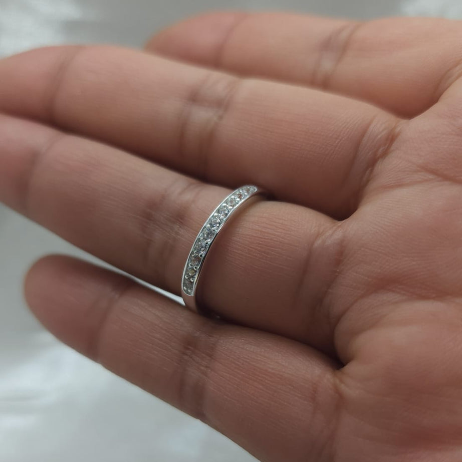 Anillo Dama Diseño Cintillo