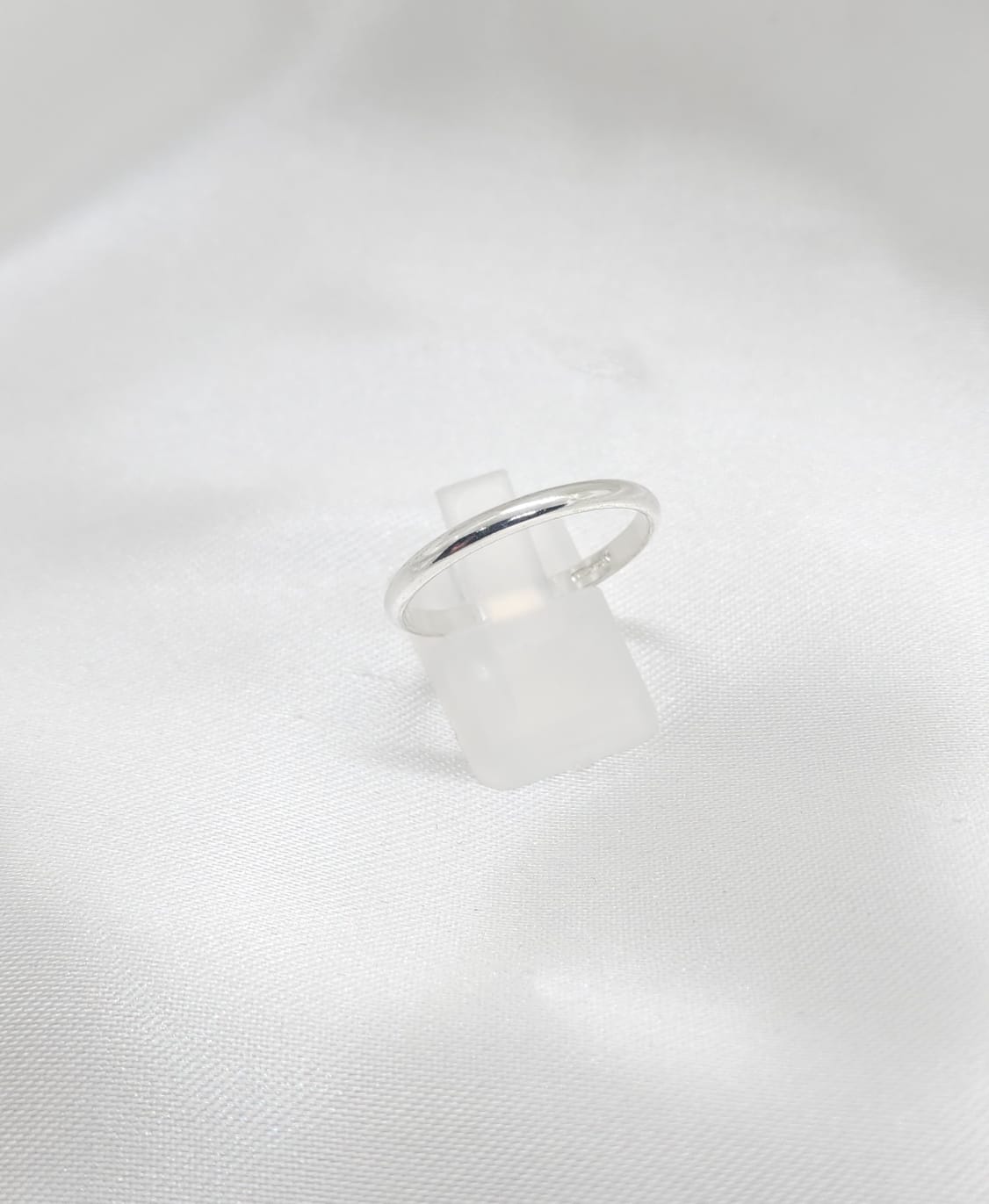 Anillo Argolla Diseño Liso 2,8mm Grosor plata 925