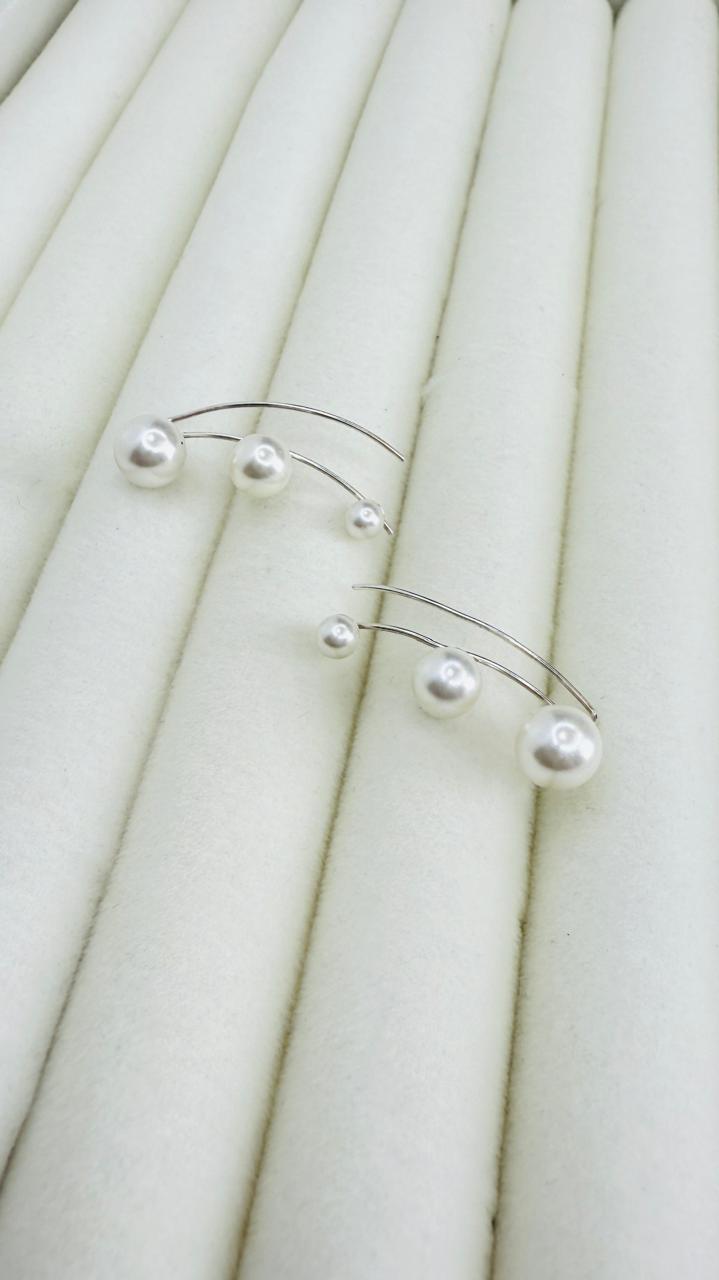 Aros Trepadores Diseño Perlas