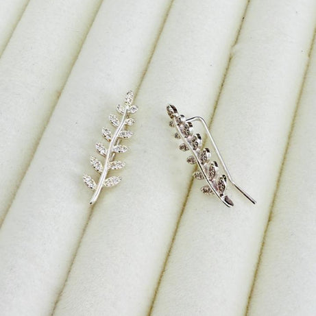 Aros Trepadores Diseño Hoja Circones cristal