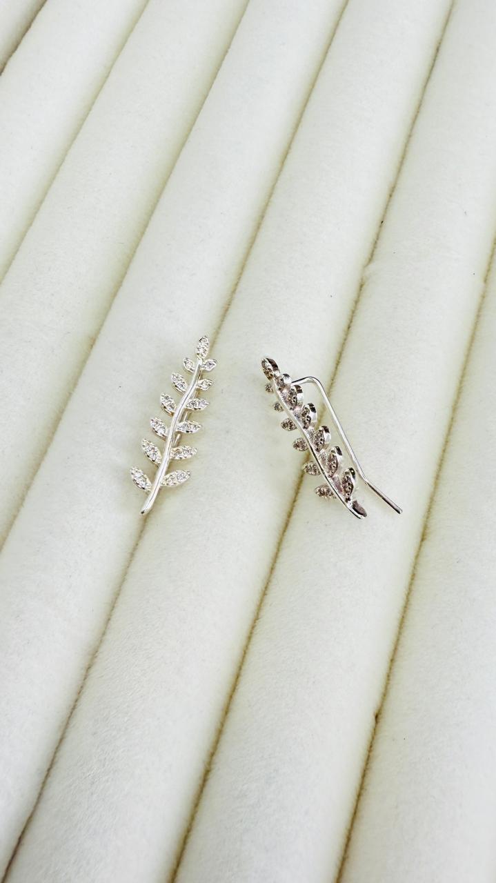 Aros Trepadores Diseño Hoja Circones cristal