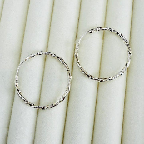 Aros Argolla Diseño entorchada 32mm