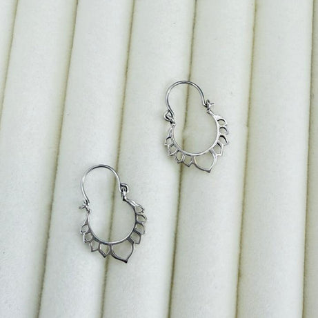 Aros Argolla Diseño Étnico 10mm