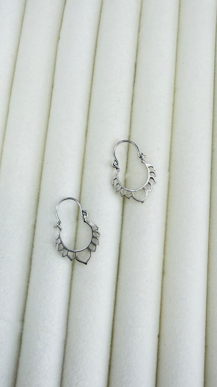 Aros Argolla Diseño Étnico 10mm