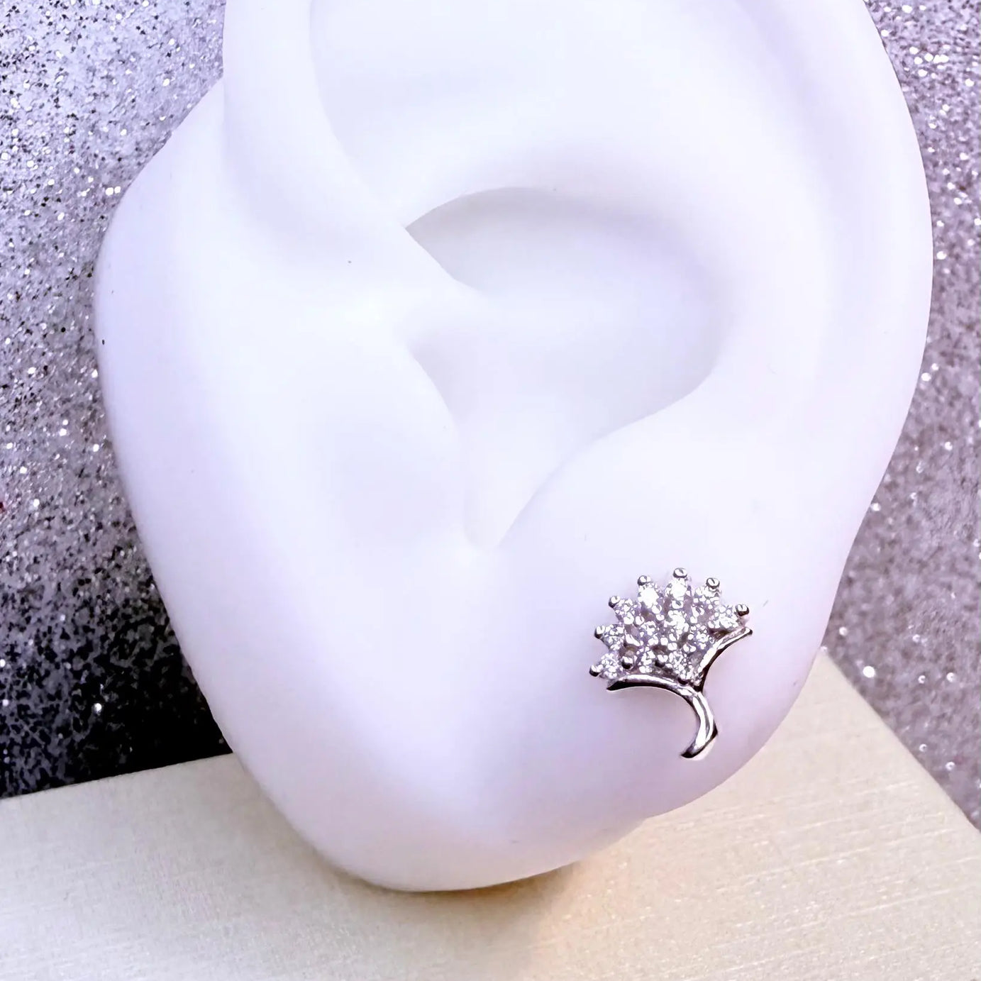 Aros dama Arbol de la vida con incrustacion de microcircones cristal Plata fina ley 925