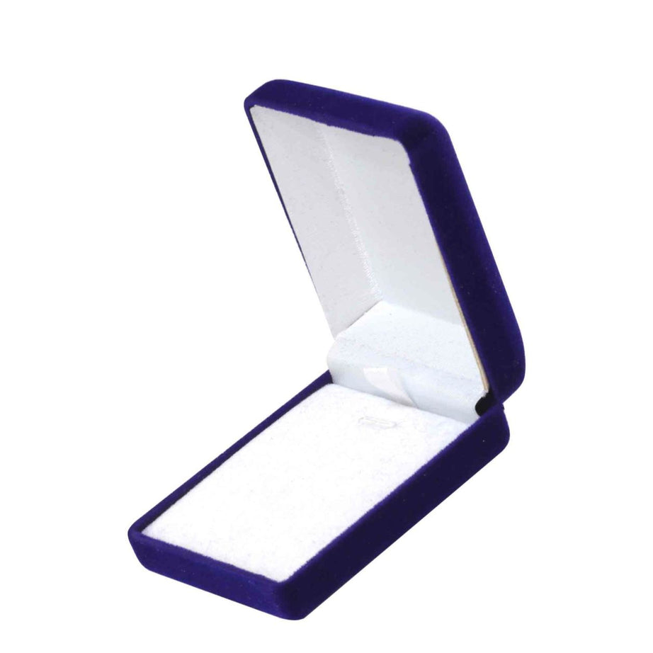 Cajas para Regalos Cadenas, Collares, o Conjuntos Elegantes de Terciopelo Rojo o Azul