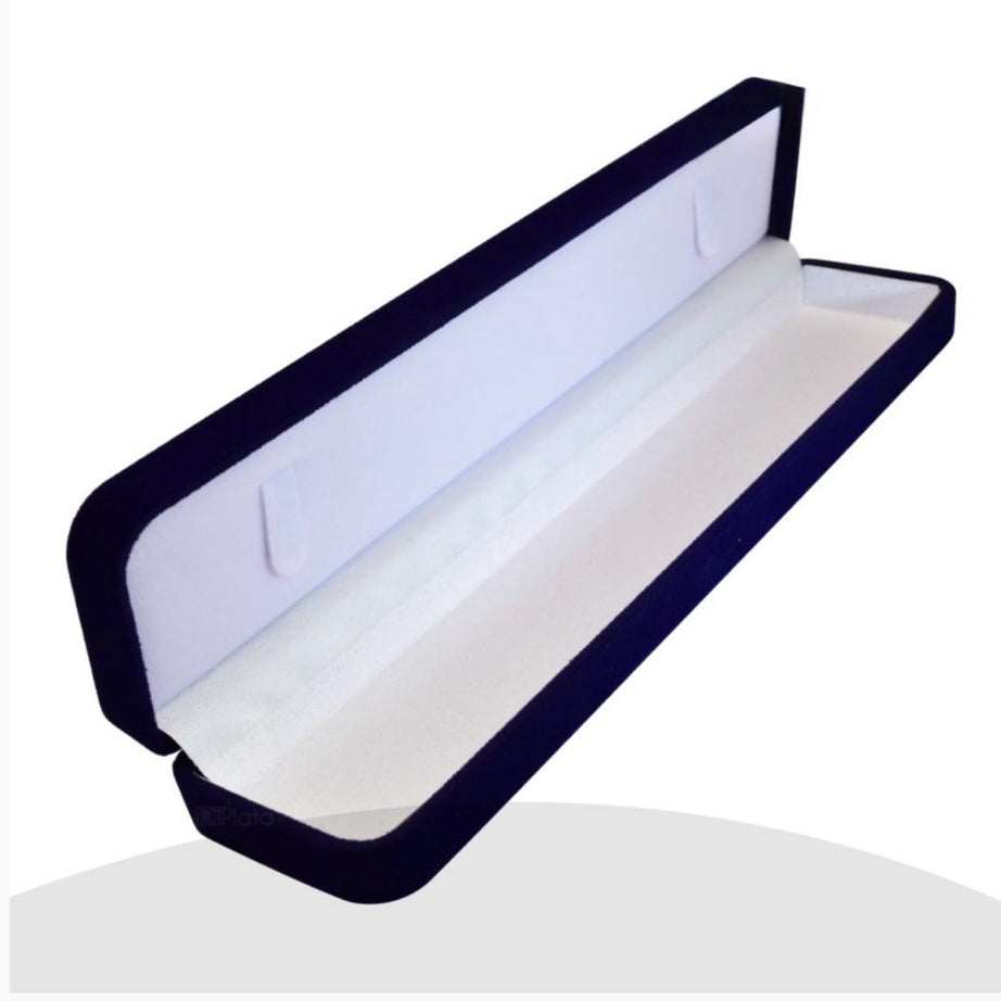 Cajas para Regalos Pulseras Dama o Caballero Elegantes de Terciopelo Rojo o Azul