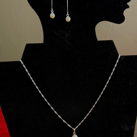 Conjunto Dama Diseño Perlas