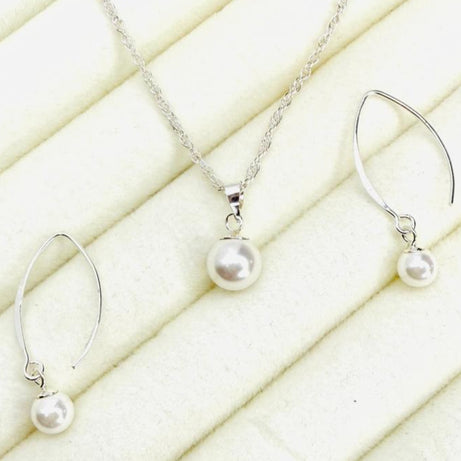 Conjunto Dama Diseño Perlas