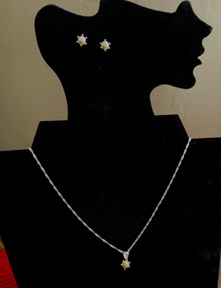 Conjunto Dama Diseño Pistilos