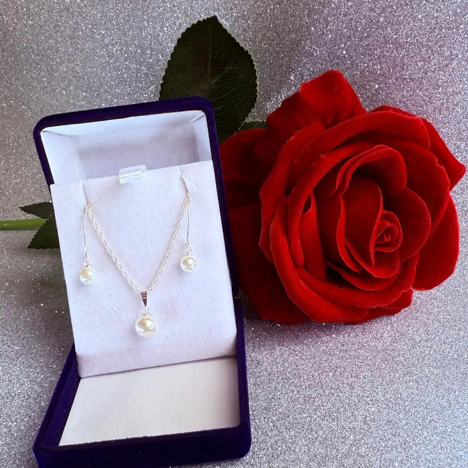 Conjunto dama Perlas