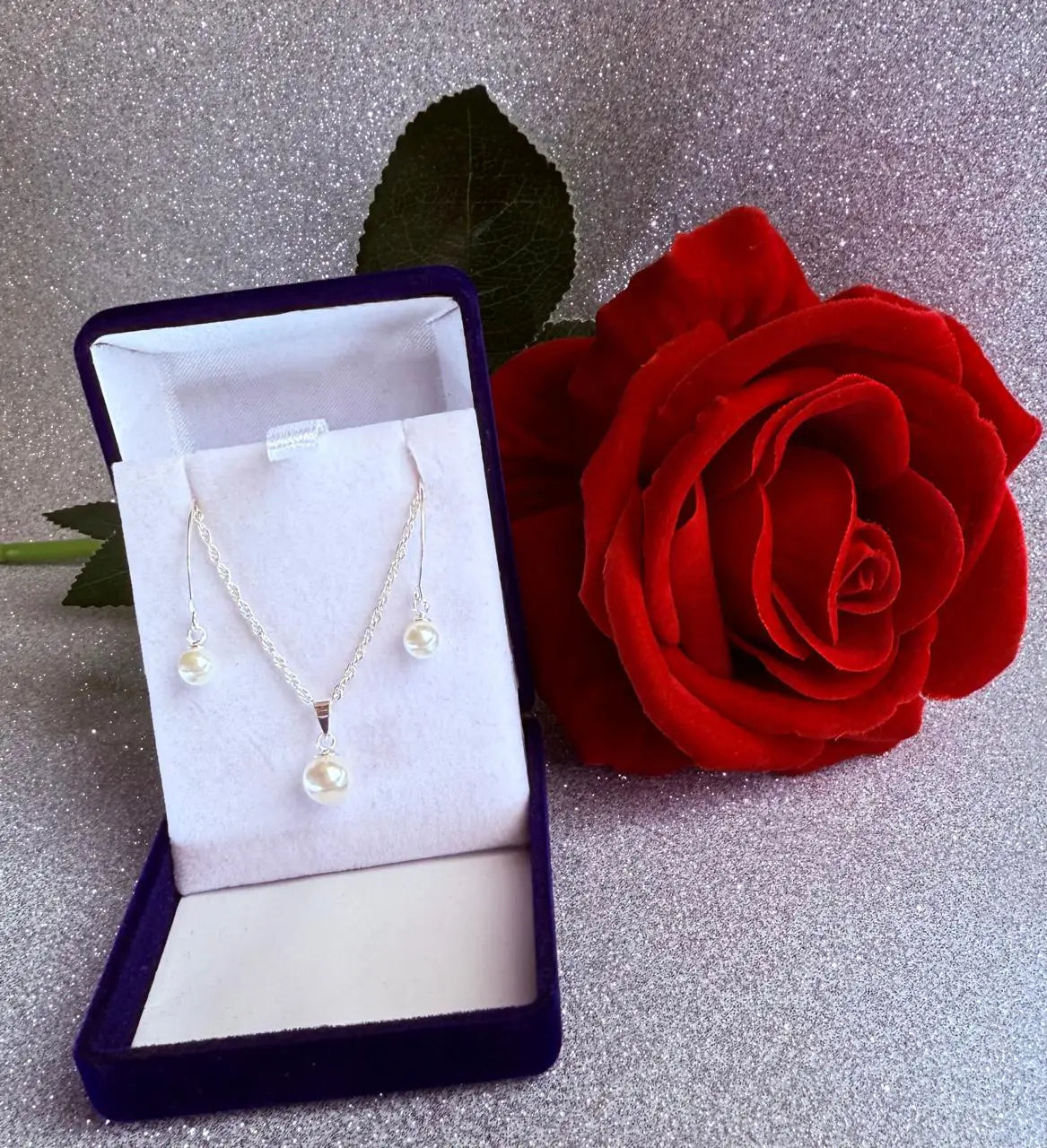 Conjunto dama Perlas