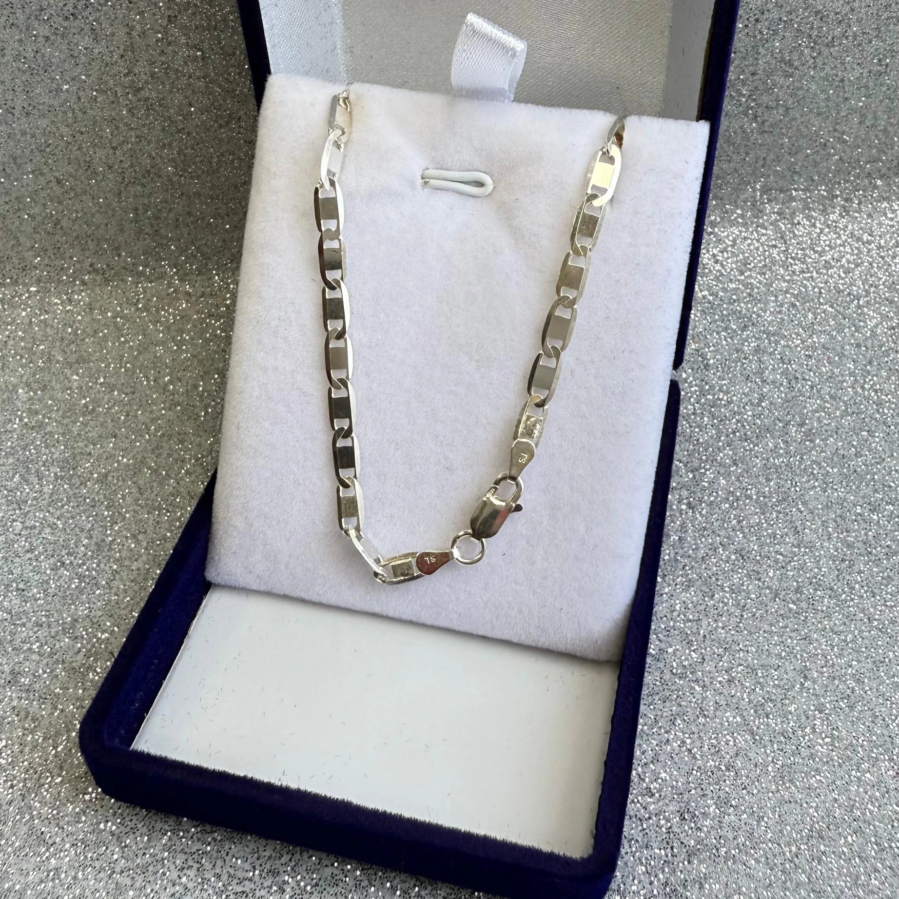 Cadena Caballero GUCCI MARINA Reversible 60cm Plata fina ley 925