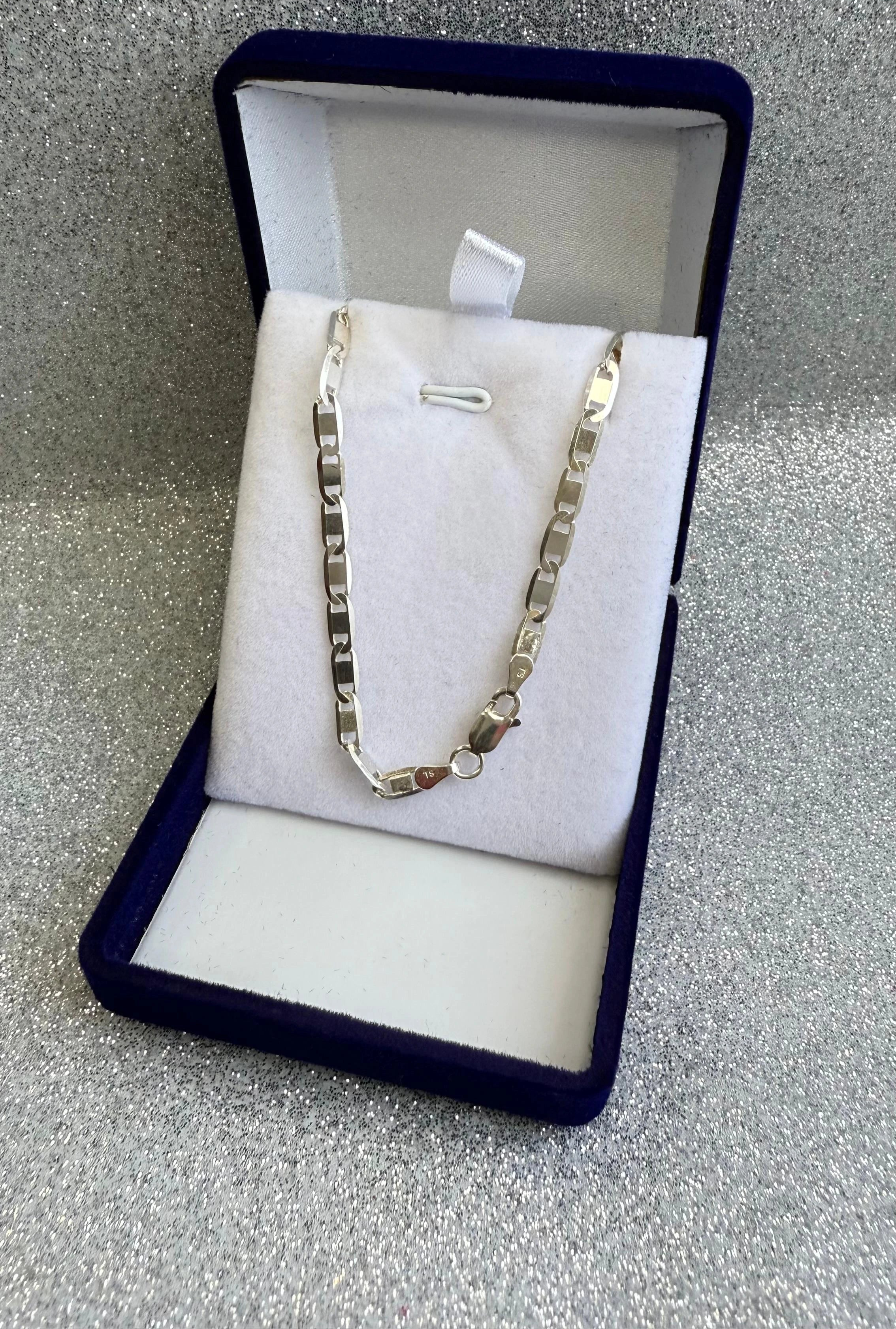 Cadena Caballero GUCCI MARINA Reversible 60cm Plata fina ley 925