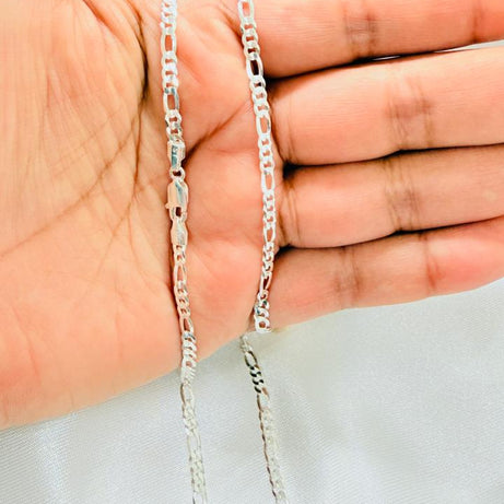 Cadena Caballero DISEÑO Cartier 70cm Plata fina ley 925