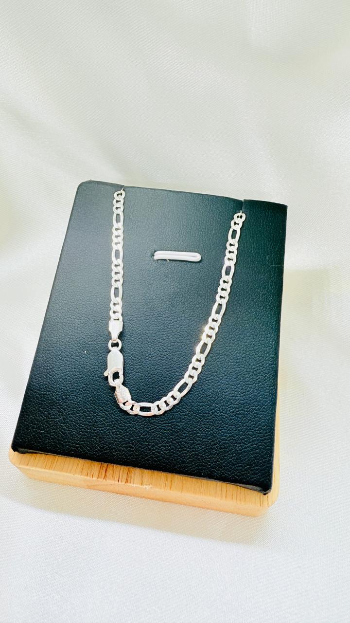 Cadena Caballero DISEÑO Cartier 70cm Plata fina ley 925