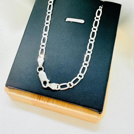 Cadena Caballero DISEÑO CARTIER 50CM Plata fina ley 925