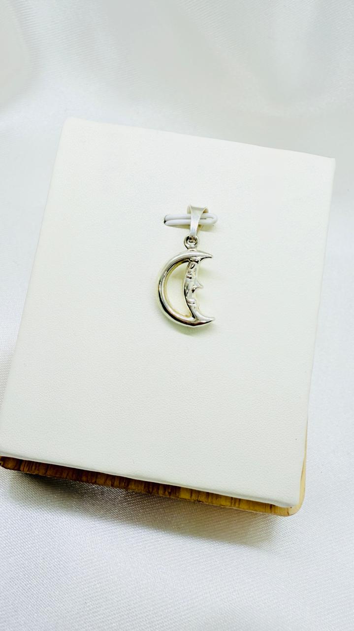 Colgante CARA MEDIA LUNA