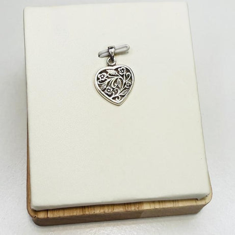 Colgante CORAZÓN FLORES