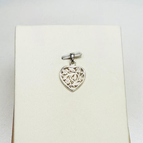 Colgante CORAZÓN FLORES
