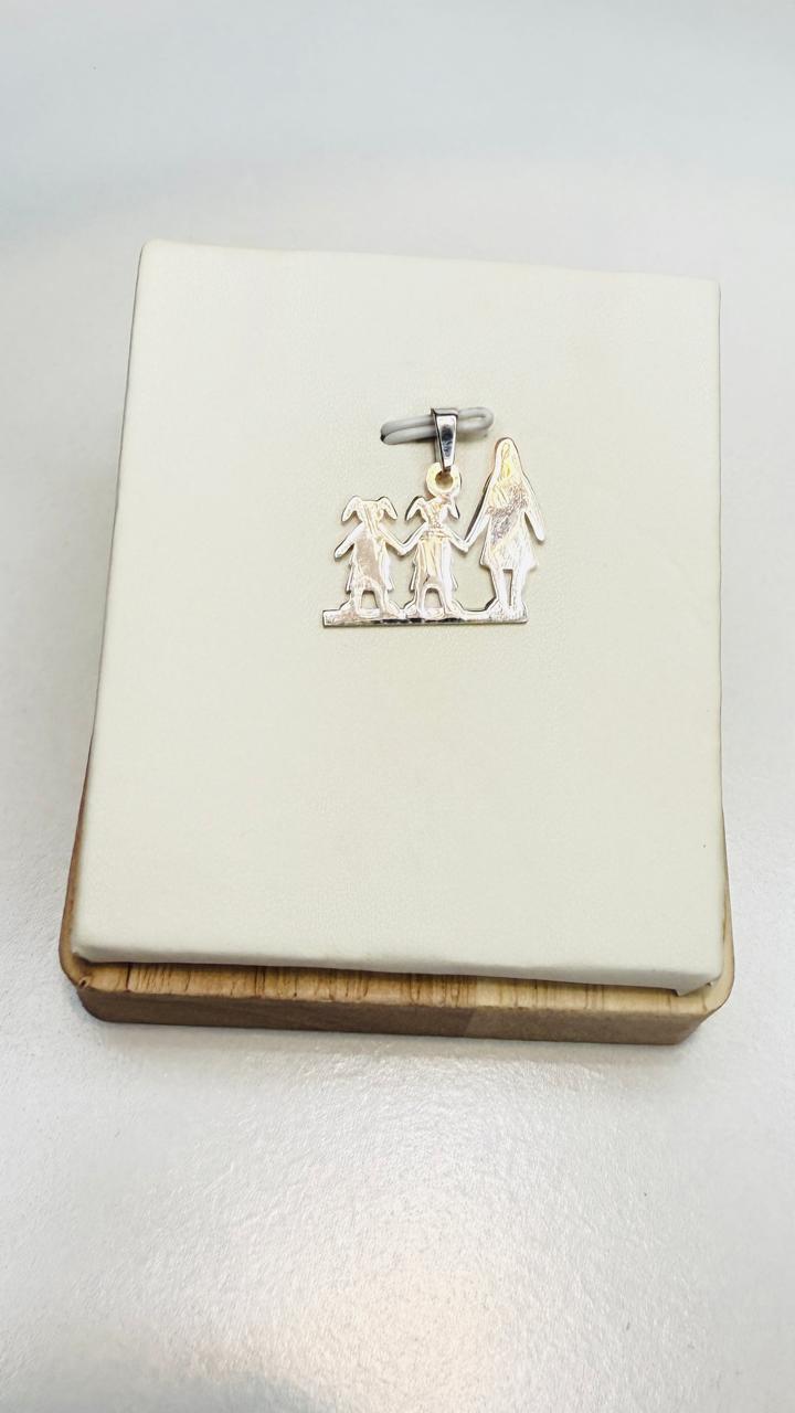 Colgante MAMÁ & HIJA & HIJA