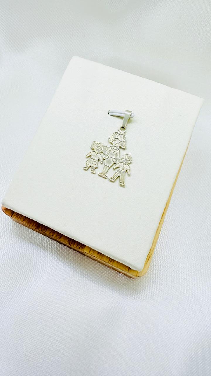 Colgante MAMÁ & HIJO & HIJA