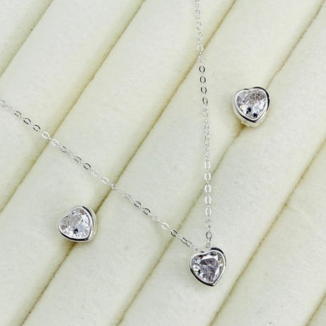 Conjunto Corazón Cristal