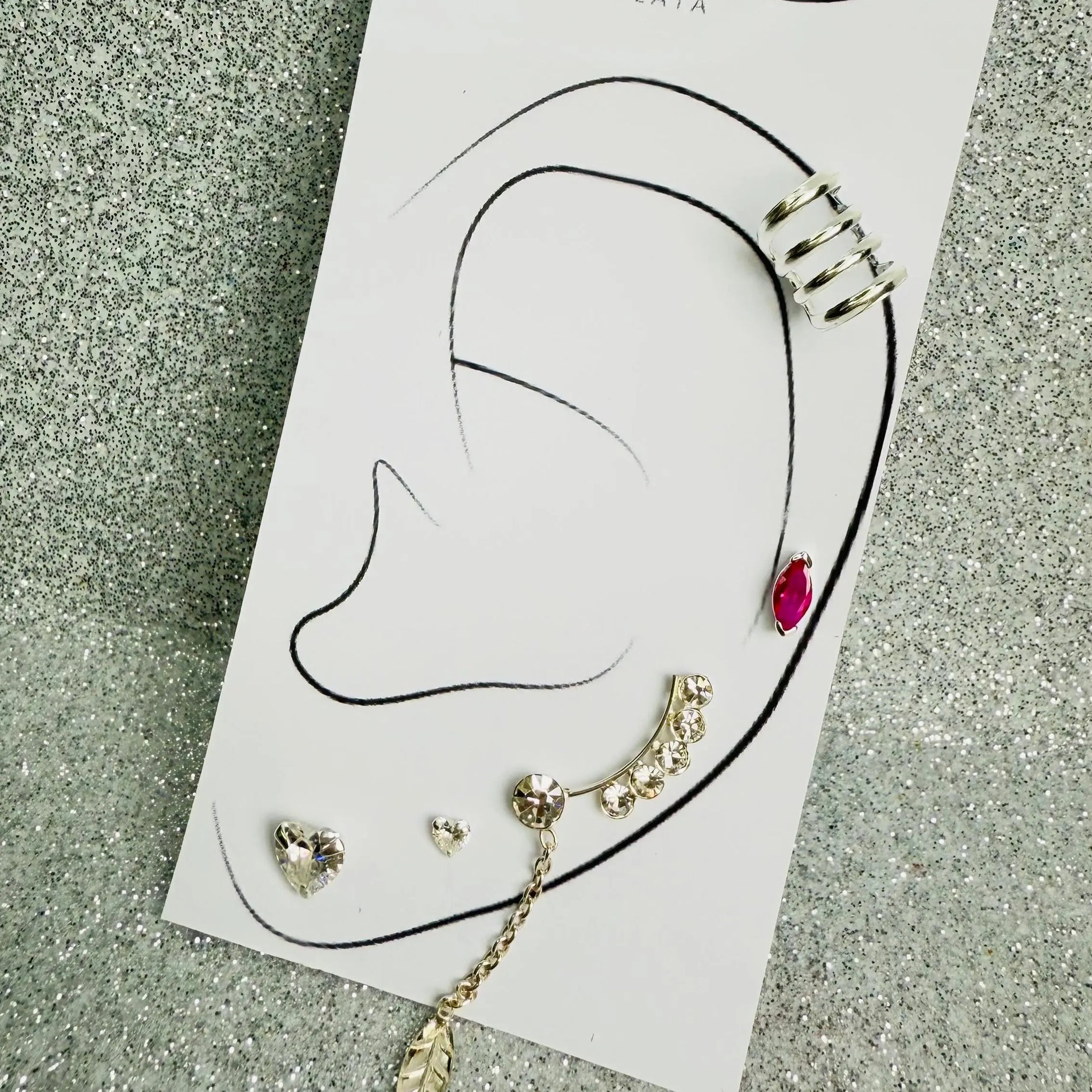 Mix Aros en Plata fina ley 925 (x5P)