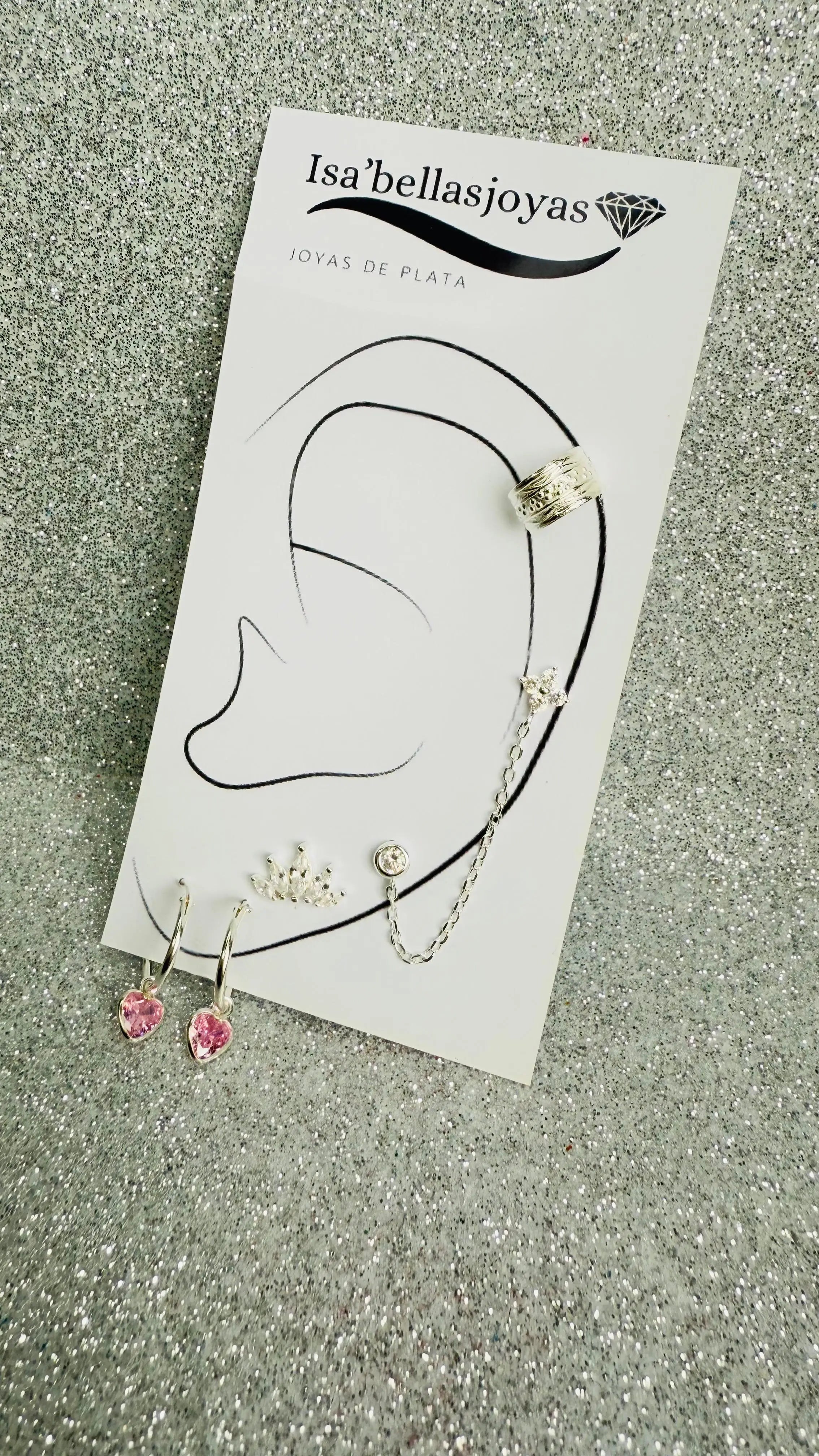 Mix Aros en Plata fina ley 925 (x6P)