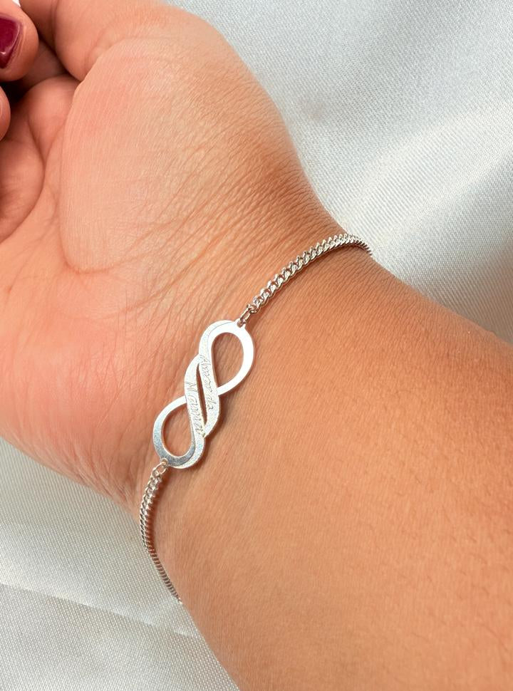 Pulsera Dama Diseño INFINITO Amor de Mamá