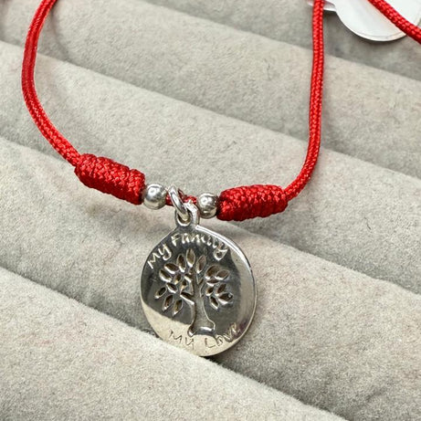 Pulseras Hilo Rojo Protección árbol de la vida MY FAMILY MY LOVE