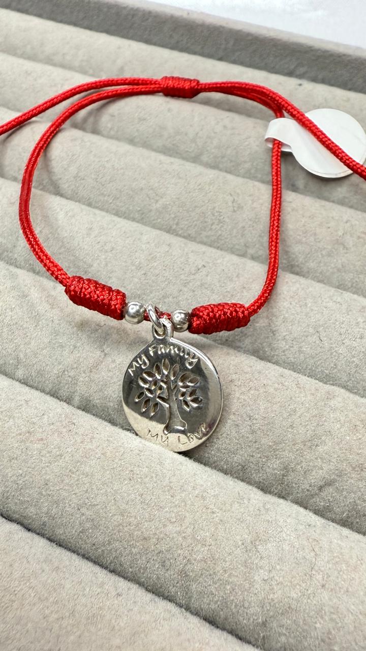 Pulseras Hilo Rojo Protección árbol de la vida MY FAMILY MY LOVE
