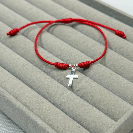 Pulseras Hilo Rojo Protección CRUZ