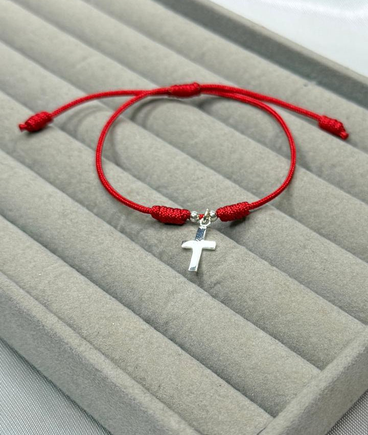 Pulseras Hilo Rojo Protección CRUZ