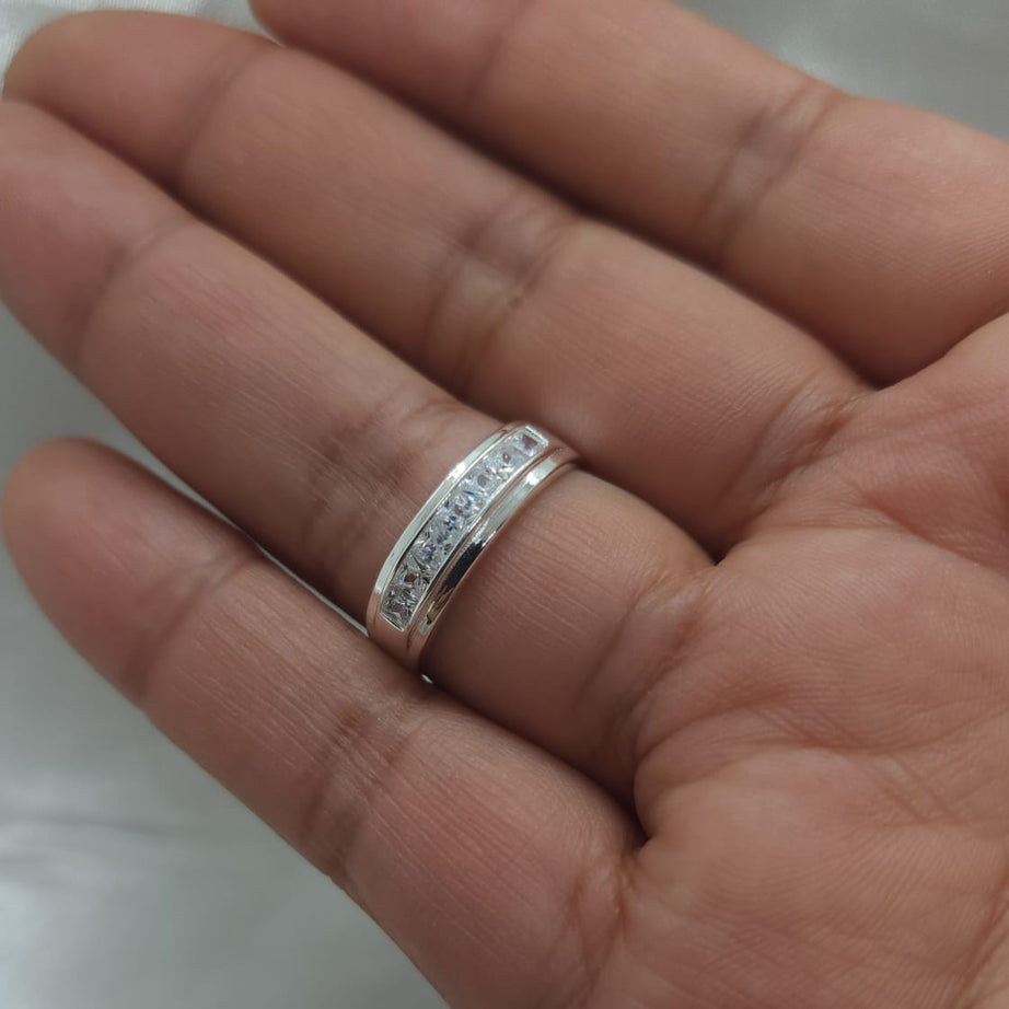 Anillo Dama Diseño Cintillo