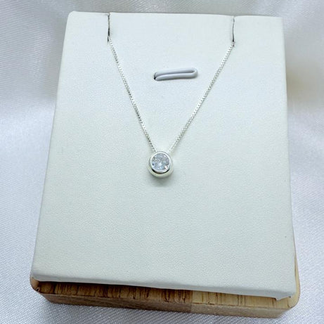 Collar Punto de luz Cristal